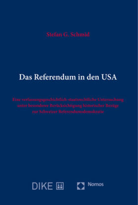 Schmid |  Das Referendum in den USA | Buch |  Sack Fachmedien