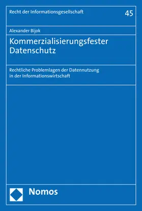 Bijok |  Kommerzialisierungsfester Datenschutz | Buch |  Sack Fachmedien