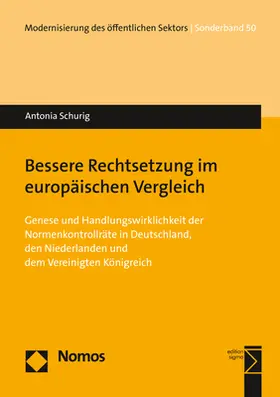 Schurig | Bessere Rechtsetzung im europäischen Vergleich | Buch | 978-3-8487-7760-0 | sack.de