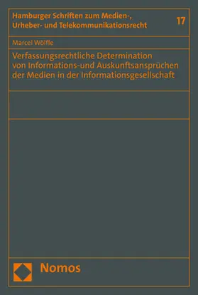 Wölfle |  in der Informationsgesellschaft | Buch |  Sack Fachmedien