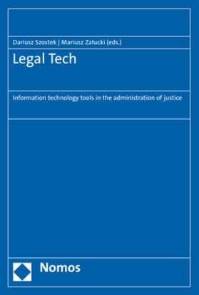 Szostek / Zalucki / Zalucki | Legal Tech | Buch | 978-3-8487-7879-9 | sack.de