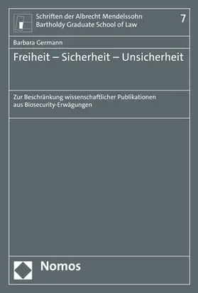 Germann |  Freiheit – Sicherheit – Unsicherheit | Buch |  Sack Fachmedien