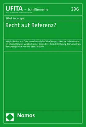 Kocatepe |  Recht auf Referenz? | Buch |  Sack Fachmedien