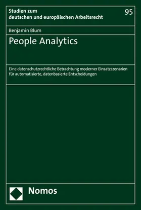 Blum |  People Analytics | Buch |  Sack Fachmedien