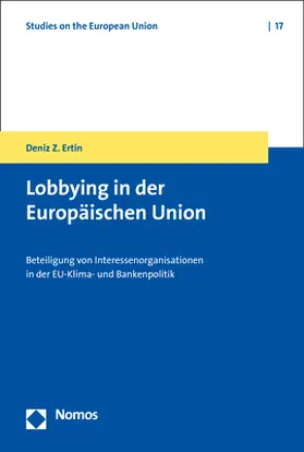 Ertin |  Lobbying in der Europäischen Union | Buch |  Sack Fachmedien