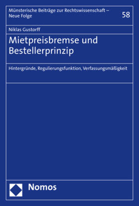 Gustorff |  Gustorff, N: Mietpreisbremse und Bestellerprinzip | Buch |  Sack Fachmedien