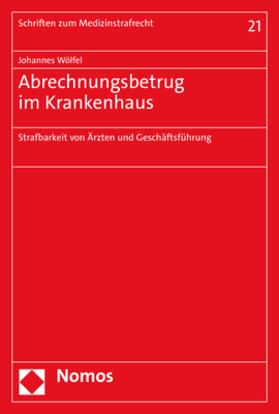 Wölfel |  Abrechnungsbetrug im Krankenhaus | Buch |  Sack Fachmedien