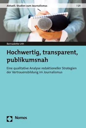 Uth |  Hochwertig, transparent, publikumsnah | Buch |  Sack Fachmedien