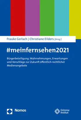 Gerlach / Eilders |  #meinfernsehen 2021 | Buch |  Sack Fachmedien