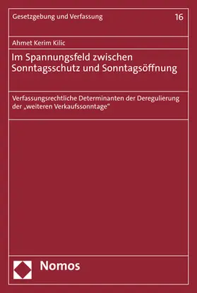 Kilic |  Im Spannungsfeld zwischen Sonntagsschutz und Sonntagsöffnung | Buch |  Sack Fachmedien