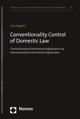 Negishi |  Conventionality Control of Domestic Law | Buch |  Sack Fachmedien