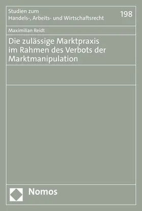 Reidt |  Reidt, M: Die zulässige Marktpraxis im Rahmen des Verbots de | Buch |  Sack Fachmedien