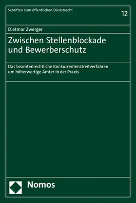 Zwerger |  Zwischen Stellenblockade und Bewerberschutz | Buch |  Sack Fachmedien