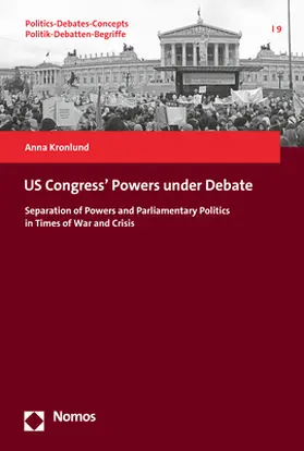 Kronlund |  US Congress’ Powers under Debate | Buch |  Sack Fachmedien