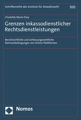 Flory |  Grenzen inkassodienstlicher Rechtsdienstleistungen | Buch |  Sack Fachmedien