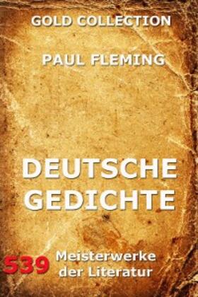 Fleming |  Deutsche Gedichte | eBook | Sack Fachmedien