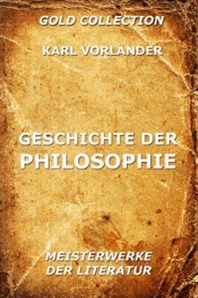 Vorländer |  Geschichte der Philosophie | eBook | Sack Fachmedien