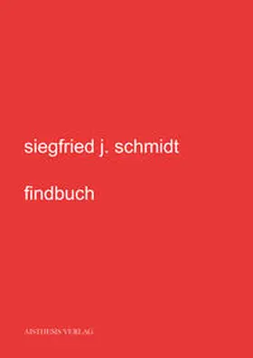 Schmidt |  findbuch | Buch |  Sack Fachmedien