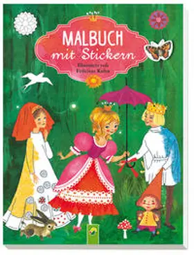  Malbuch mit Stickern | Buch |  Sack Fachmedien