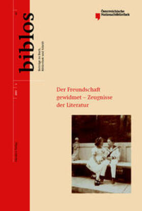  Der Freundschaft gewidmet – Zeugnisse der Literatur | Buch |  Sack Fachmedien