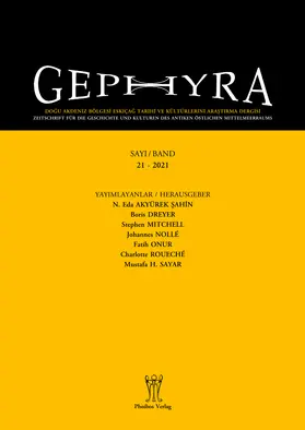 Akyürek Sahin / Akyürek Sahin / Dreyer | Gephyra 21, 2021 | Buch | 978-3-85161-253-0 | sack.de