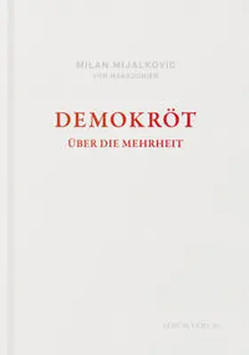 Mijalkovic von Makedonien / Konzett |  DEMOKRÖT | Buch |  Sack Fachmedien