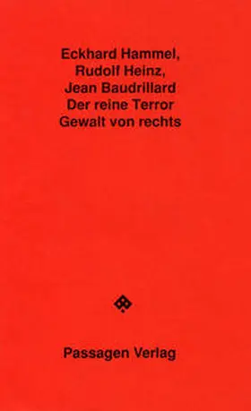 Hammel / Heinz / Baudrillard |  Der reine Terror | Buch |  Sack Fachmedien