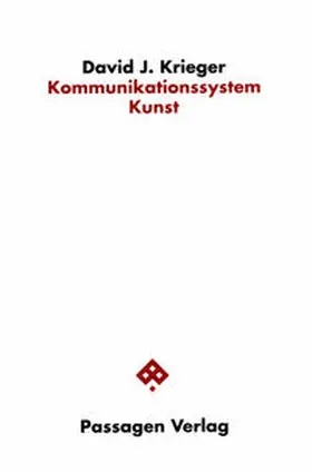 Krieger |  Kommunikationssystem Kunst | Buch |  Sack Fachmedien