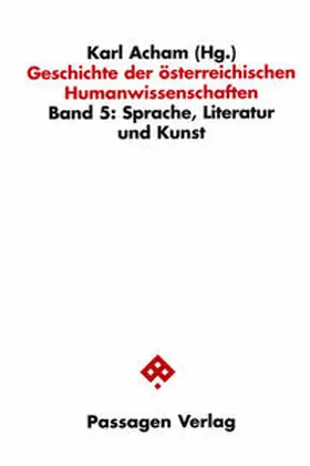 Acham |  Geschichte der österreichischen Humanwissenschaften | Buch |  Sack Fachmedien