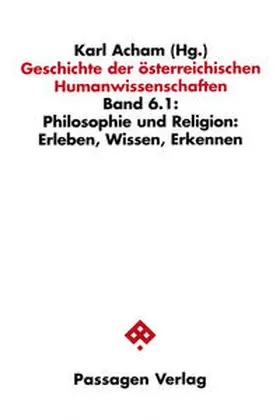 Acham |  Geschichte der österreichischen Humanwissenschaften | Buch |  Sack Fachmedien