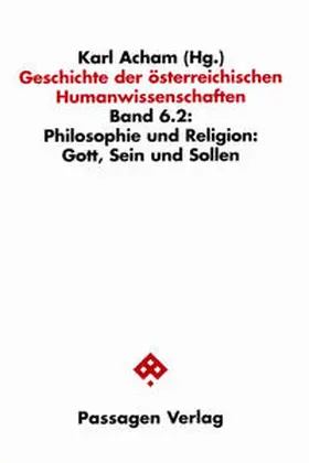 Acham |  Geschichte der österreichischen Humanwissenschaften | Buch |  Sack Fachmedien