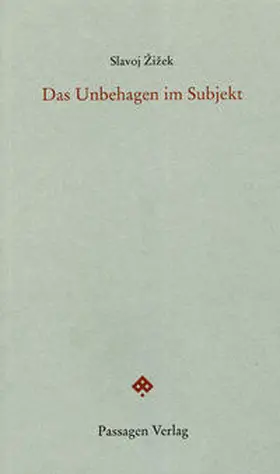 Zizek / Žižek / Engelmann |  Das Unbehagen im Subjekt | Buch |  Sack Fachmedien