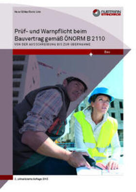 Gölles / Link |  Prüf- und Warnpflicht im Bauvertrag gemäß ÖNORM B 2110 | Buch |  Sack Fachmedien