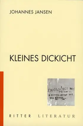 Jansen |  Kleines Dickicht | Buch |  Sack Fachmedien