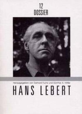 Fuchs / Höfler |  Hans Lebert | Buch |  Sack Fachmedien