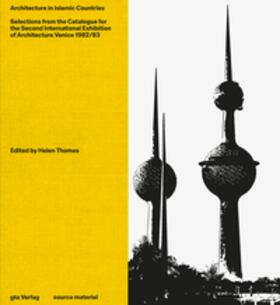 Thomas |  Architecture in Islamic Countries | Buch |  Sack Fachmedien