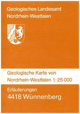 Skupin |  Geologische Karten von Nordrhein-Westfalen 1:25000 / Wünnenberg | Sonstiges |  Sack Fachmedien