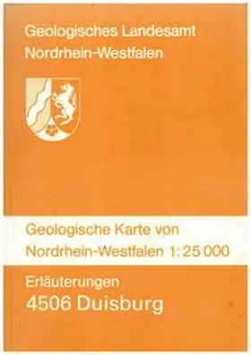 Jansen |  Geologische Karten von Nordrhein-Westfalen 1:25000 / Duisburg | Buch |  Sack Fachmedien