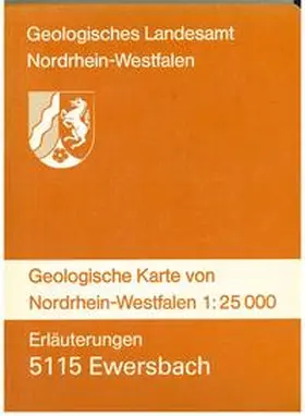 Thünker |  Geologische Karten von Nordrhein-Westfalen 1:25000 / Ewersbach | Sonstiges |  Sack Fachmedien