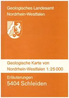 Ribbert |  Geologische Karten von Nordrhein-Westfalen 1:25000 / Schleiden | Buch |  Sack Fachmedien