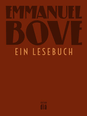 Bove / Bitton / Bondy |  Emmanuel Bove - ein Lesebuch | eBook | Sack Fachmedien