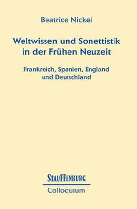 Nickel | Weltwissen und Sonettistik in der Frühen Neuzeit | Buch | 978-3-86057-222-1 | sack.de