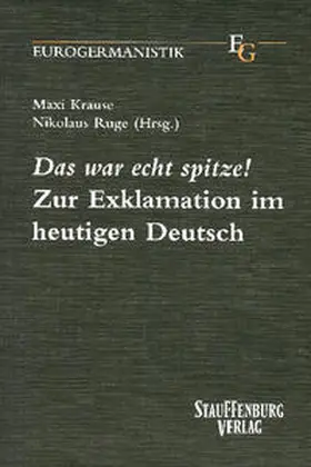 Krause / Ruge |  Das war echt spitze | Buch |  Sack Fachmedien