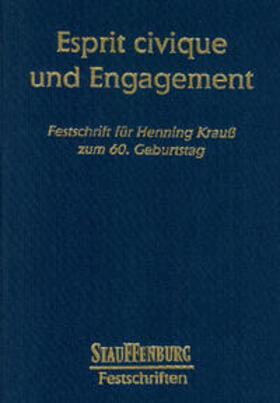 Plocher / Kuhnle / Malinowski |  Esprit civique und Engagement. | Buch |  Sack Fachmedien