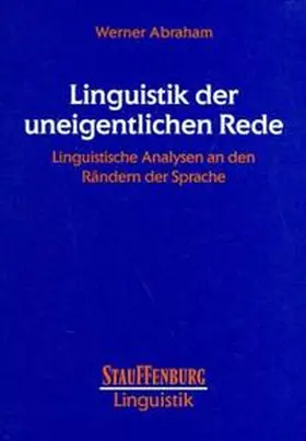 Abraham |  Linguistik der uneigentlichen Rede | Buch |  Sack Fachmedien