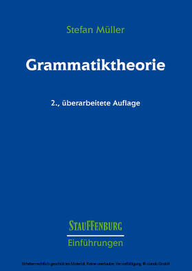 Müller |  Grammatiktheorie | eBook | Sack Fachmedien