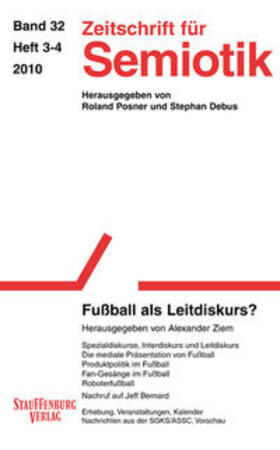Ziem |  Zeitschrift für Semiotik / Fußball als Leitdiskurs? | Buch |  Sack Fachmedien