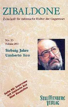 Bremer / Heydenreich |  Umberto Eco | Buch |  Sack Fachmedien