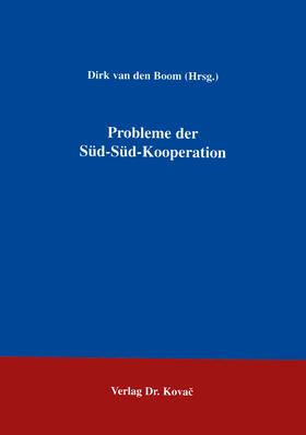 Boom |  Probleme der Süd-Süd-Kooperation | Buch |  Sack Fachmedien