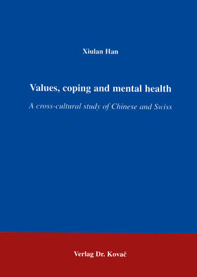 Han |  Values, coping and mental health | Buch |  Sack Fachmedien